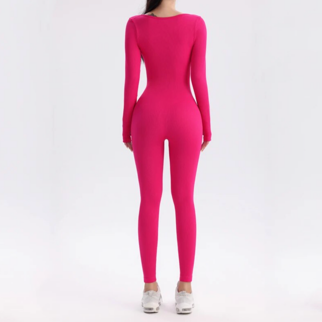 Heidi-Mode - Chic Herbst Body Perfecting Jumpsuit für Frauen