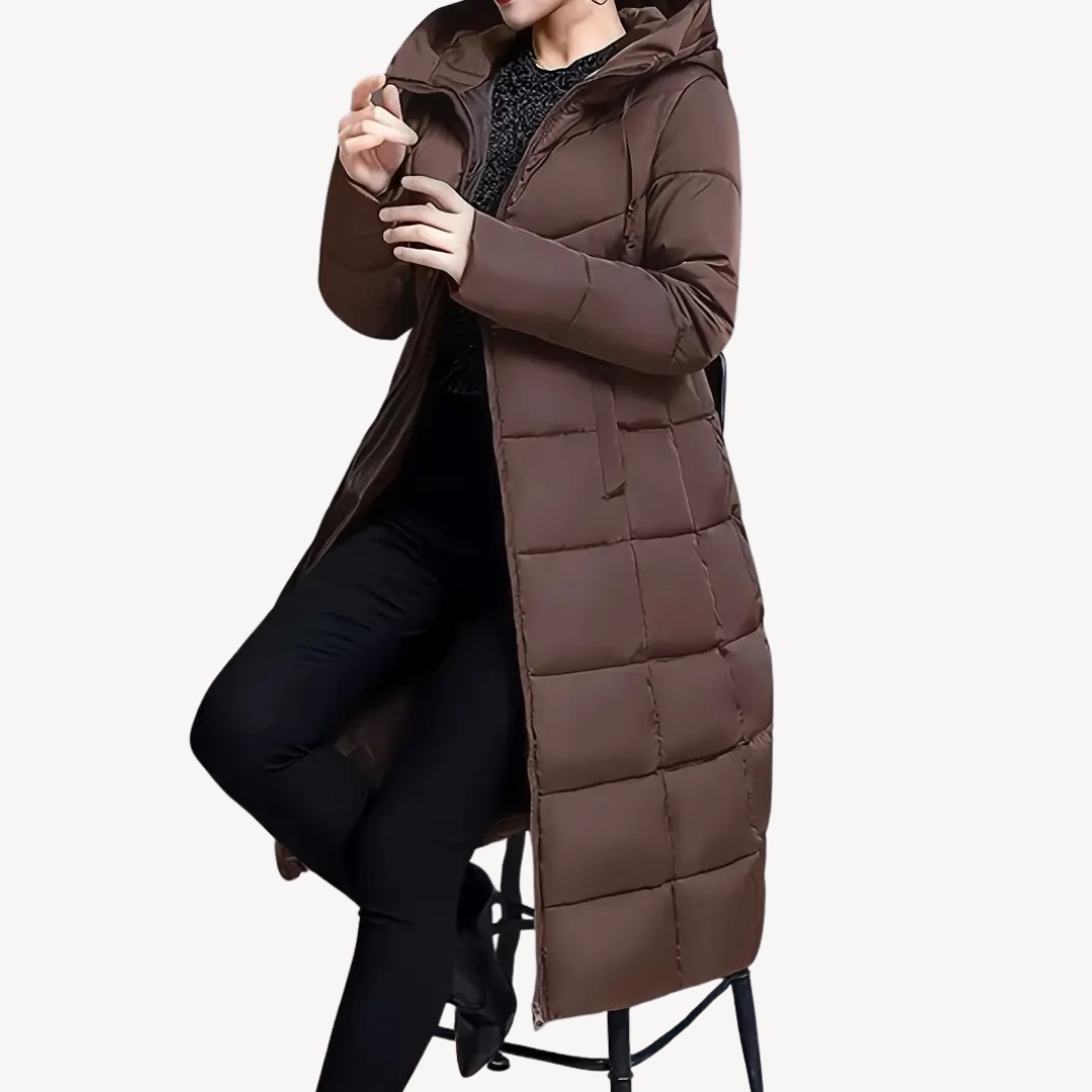 Heidi-Mode | Damen Lange Daunenjacke
