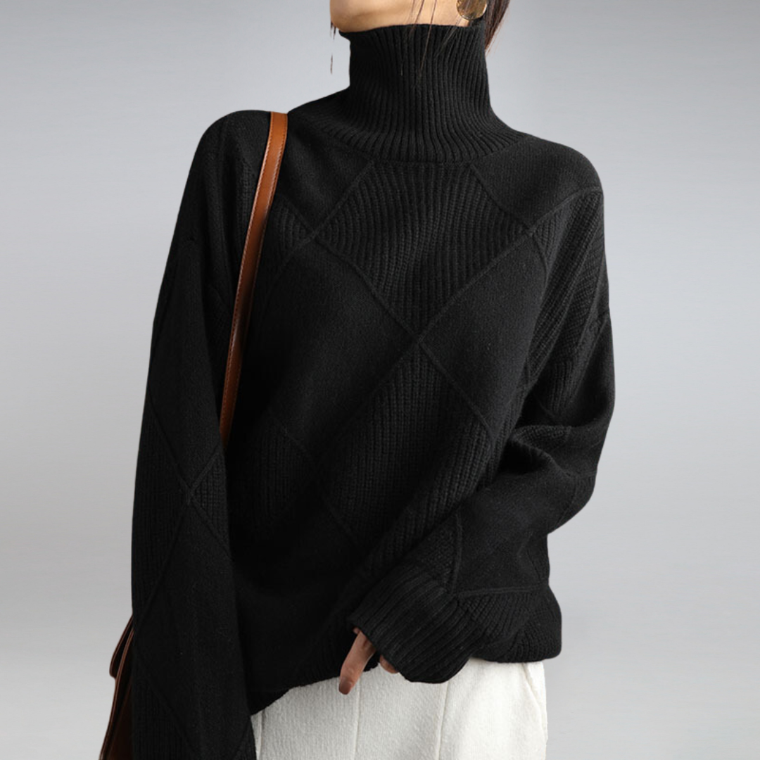 Heidi-Mode | Weicher Kaschmir Rollkragenpullover