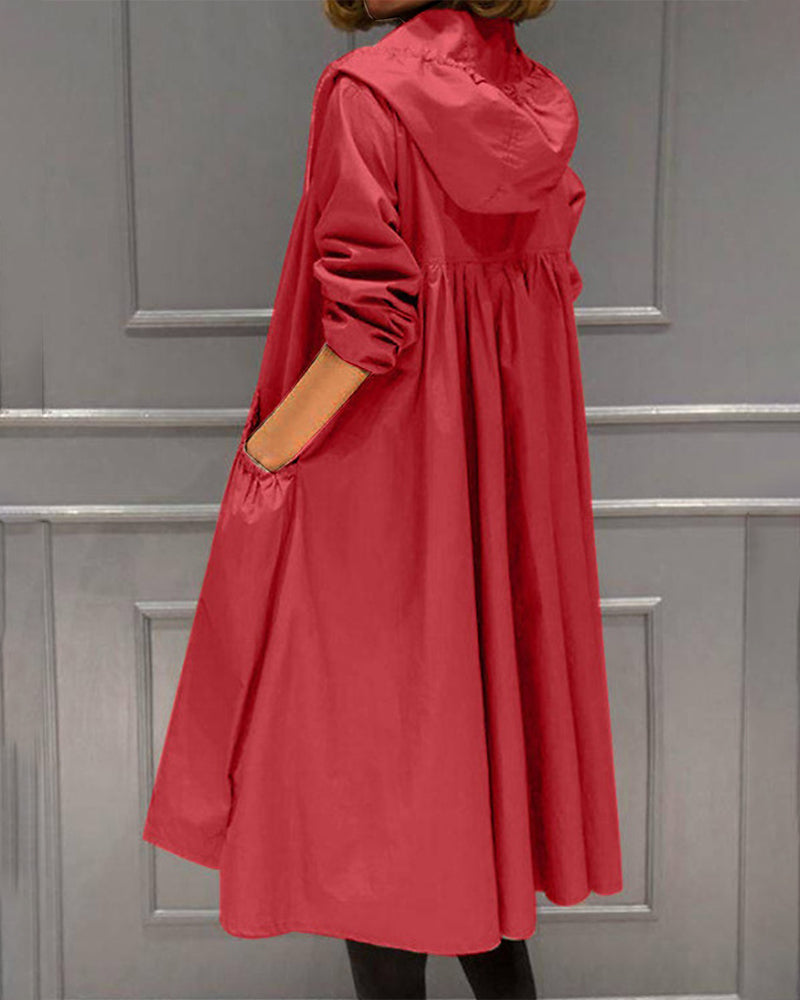 langer Trenchcoat - Caroline