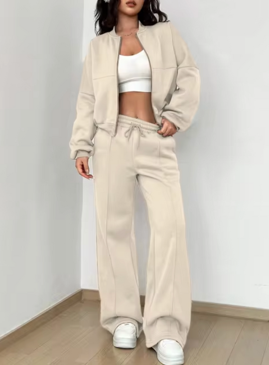 Heidi-Mode | Set Jacke Reißverschluss und Jogginghose