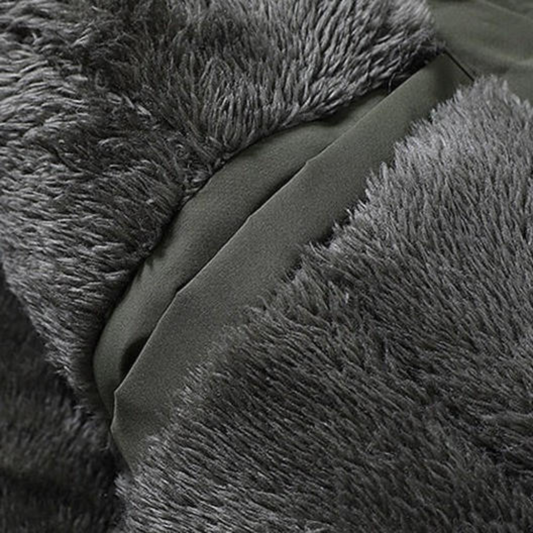 Heidi-Mode | Winter Parka Jacke mit Fleece-Futter