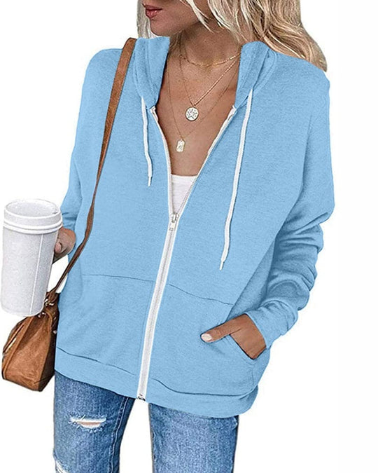 Heidi-Mode - Damen Zipped Hoodie