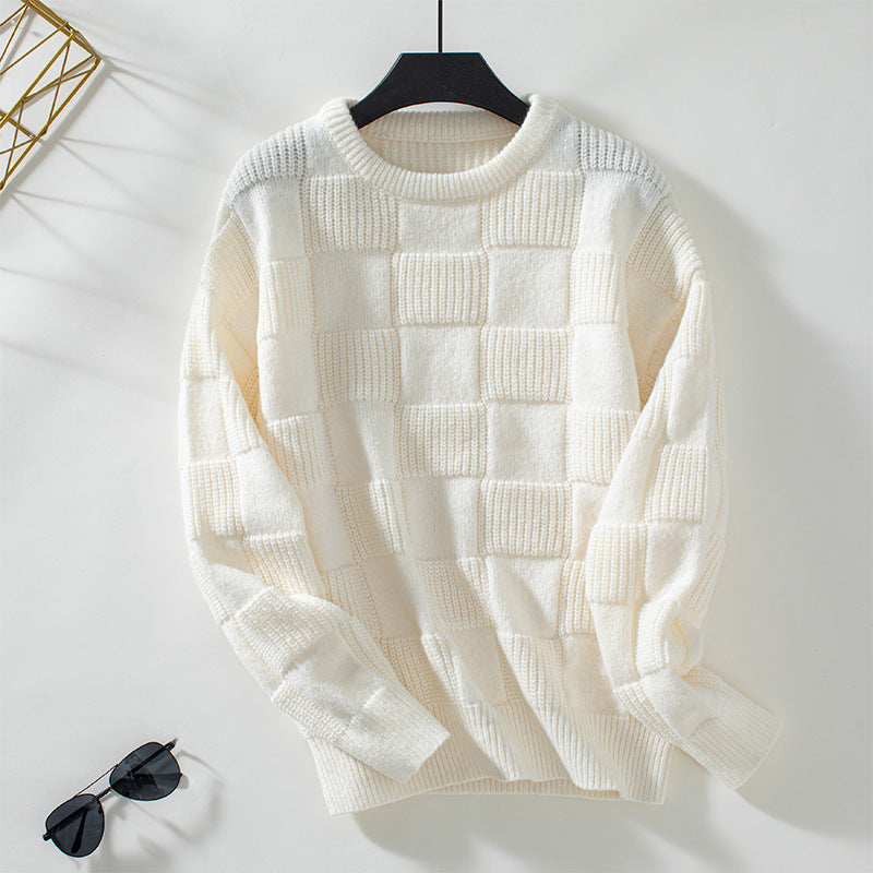 Heidi-Mode | Luxe Gebreide Trui Met Ronde Hals Voor Vrouwen
