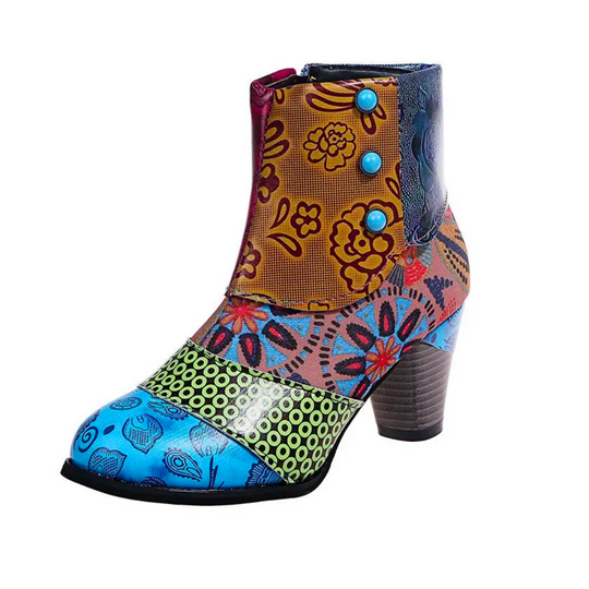 Heidi-Mode | Weinlese Wasserdichte Stiefel