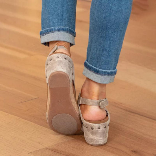 Heidi Sandalen Mit Keilabsatz