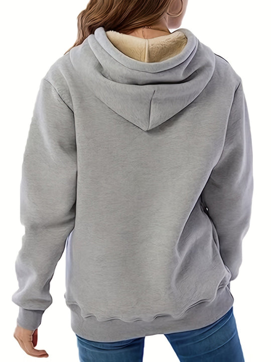 Heidi-Mode - Lässiger und Stilvoller Winter Fleece Deluxe Hoodie für Frauen