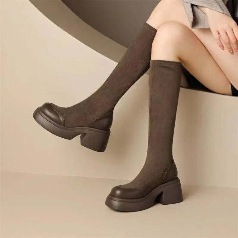 Heidi-Mode | Stivali Marti mit dickem Freizeitsocken