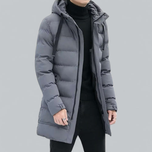 Heidi-Mode | Lang geschnittene gepolsterte Winter Parka Jacke