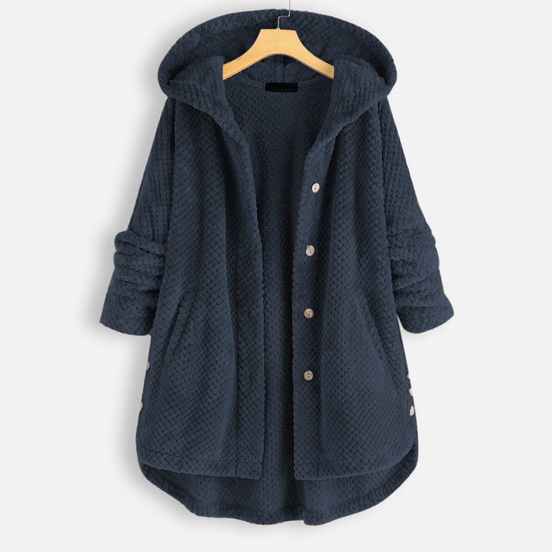 Heidi-Mode | Veste Chaude En Peluche Avec Capuche