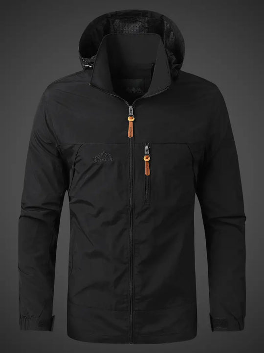 Heidi-Mode | Wasser und Winddichte Herren Outdoor Jacke für Alle Aktivitäten