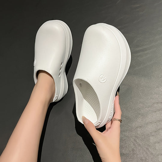 Heidi-Mode | Modische Damen Clogs mit Weichem Fußbett