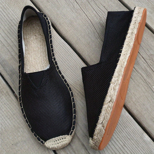 Heidi-Mode | Herren Espadrilles Loafers für Lässigen Komfort