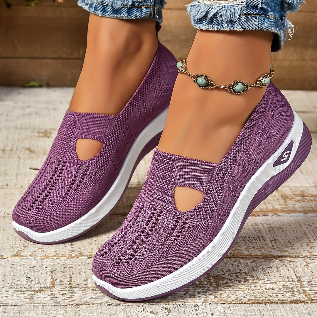 Lässige, atmungsaktive Slip-On-Sneaker