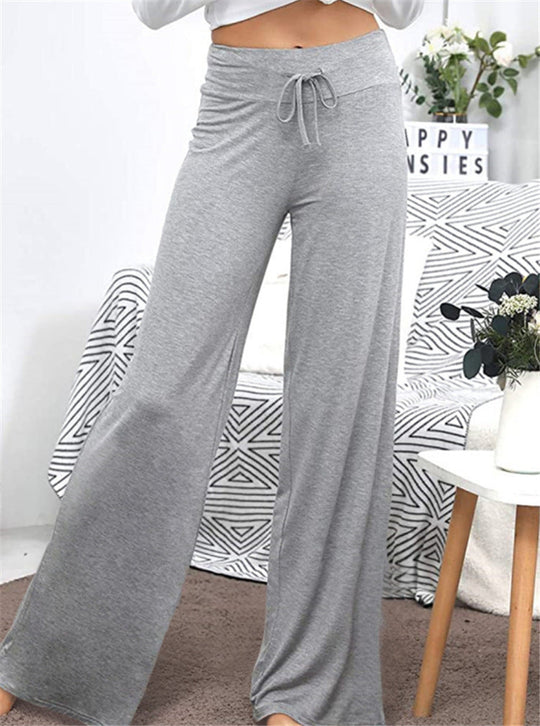 Heidi-Mode | Breite Damenhose mit Hoher Taille