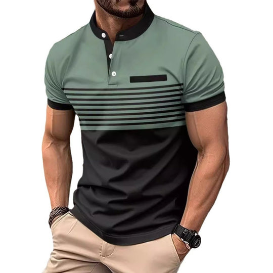 Heidi Mode | Gestreiftes Golf Henley Hemd