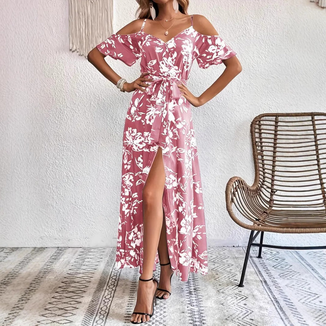 Heidi Mode | Unregelmäßiges Kleid mit Hosenträgern