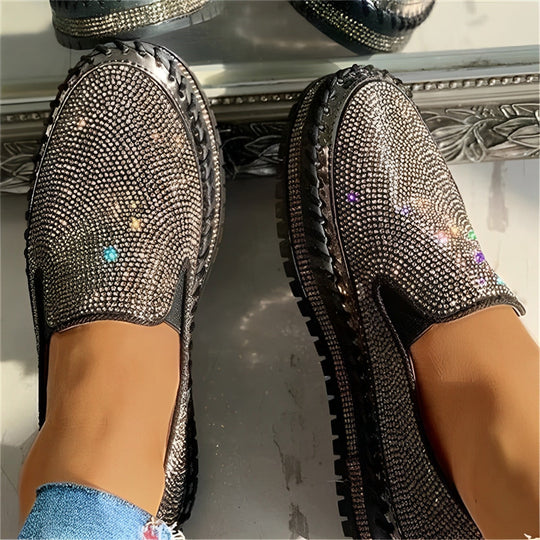 Heidi-Mode | Gem Funkelnde Diamant Schuhe