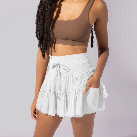 Heidi-Mode | Sommermode Faltenrock Anti-Expansion Sicherheitshose
