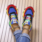 Bunte grobe Sneaker