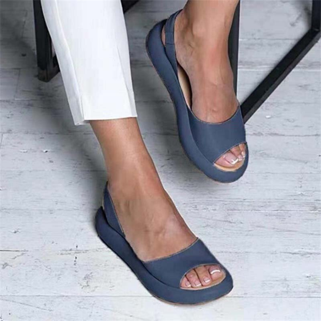 Heidi-Mode | Damen Flache Sandalen