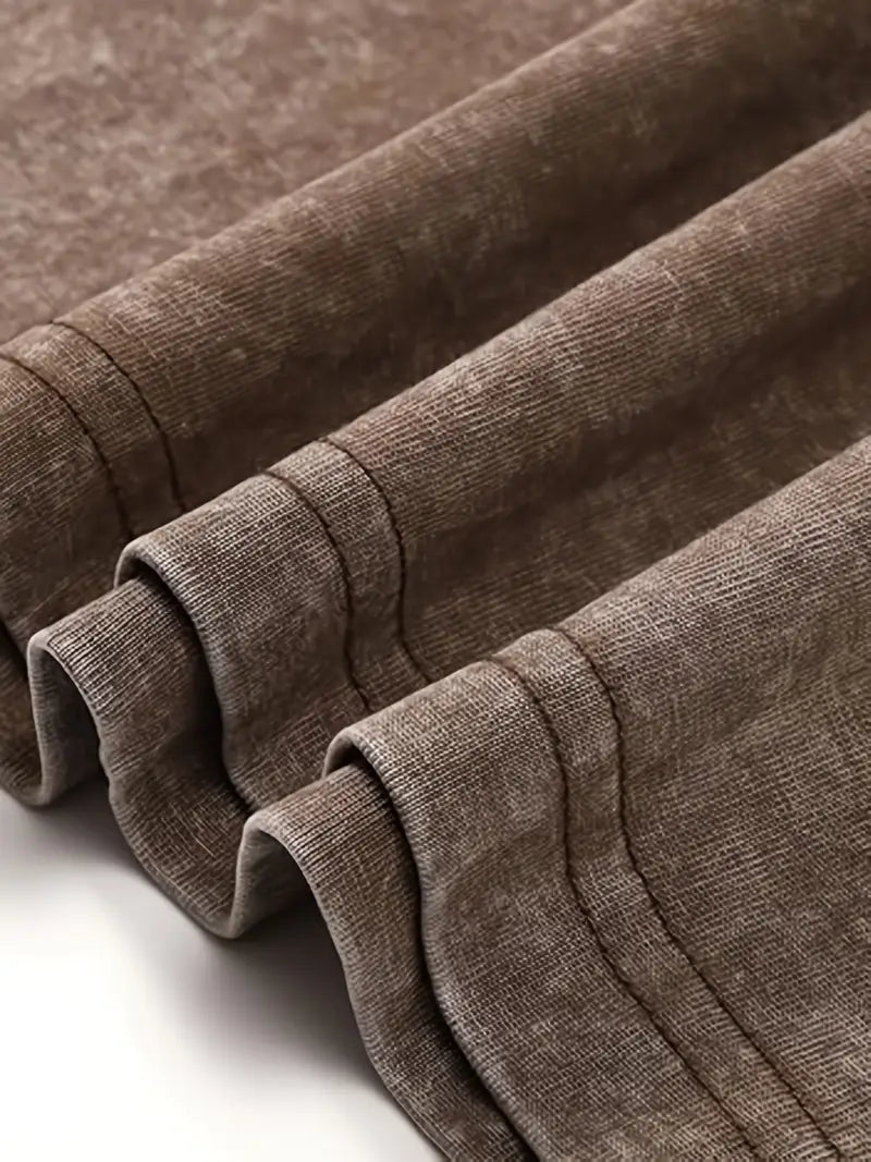 Heidi-Mode | Baumwoll-T-Shirt mit Rundhalsausschnitt