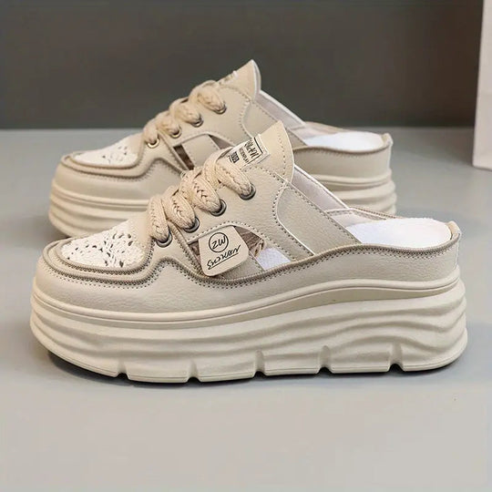 Atmungsaktiver Plateau-Slip-Schuh