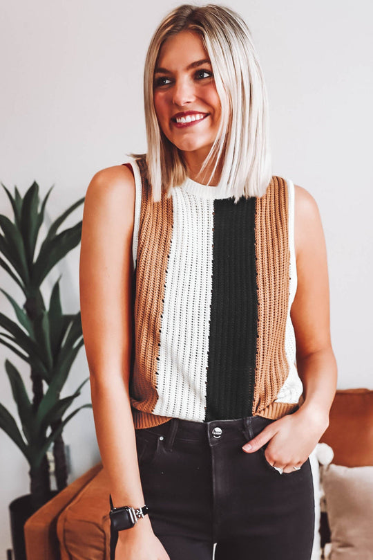 Heidi-Mode | Strickpullunder mit Streifen für Frauen