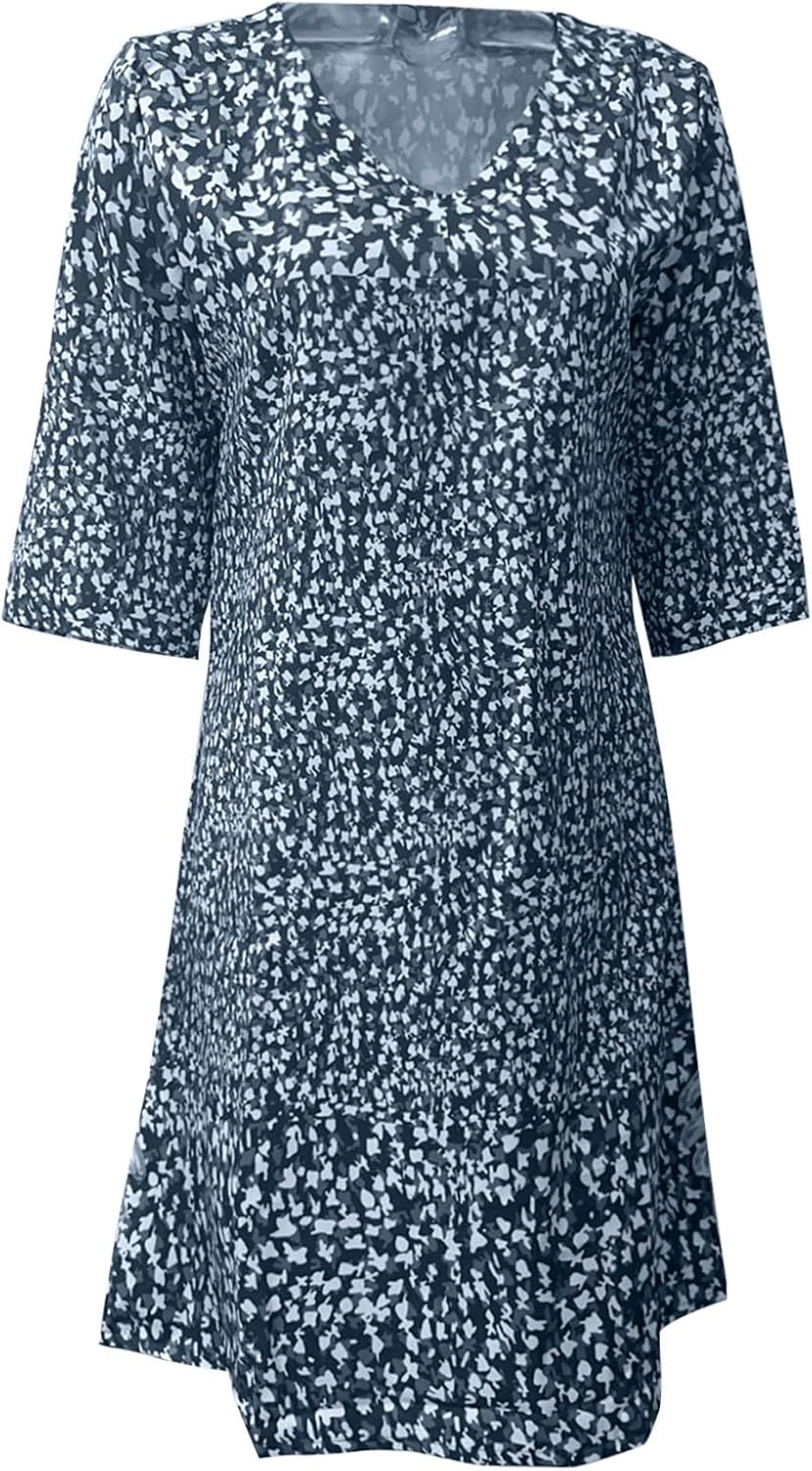 Elegante & Bequeme Damenkleid | Hochwertigen Stoffen | Vielseitiger Stil