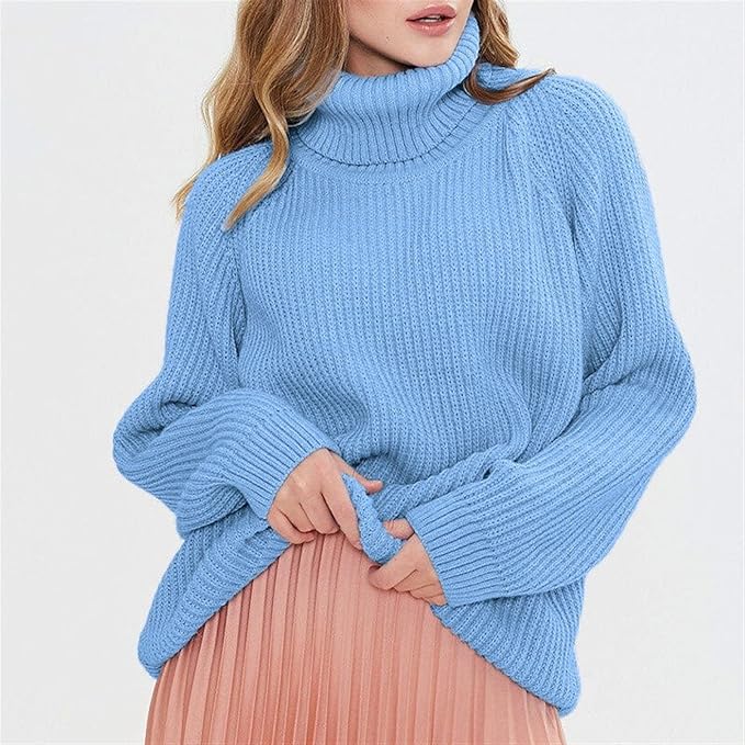 Heidi-Mode | Strick Woll Rollkragenpullover Für Damen