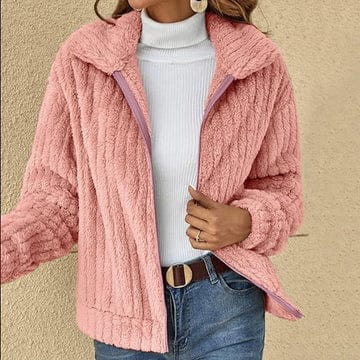 Heidi-Mode | Gerippte Jacke Schick Moderner Stil Ideal für den Winter