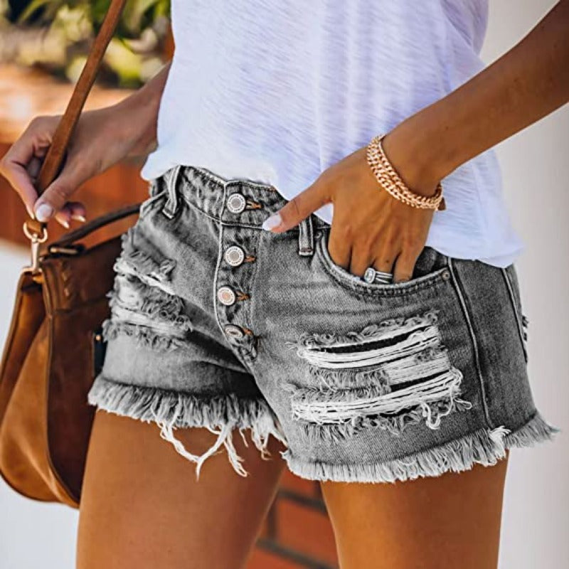 Heidi - Stylische Denim-Shorts