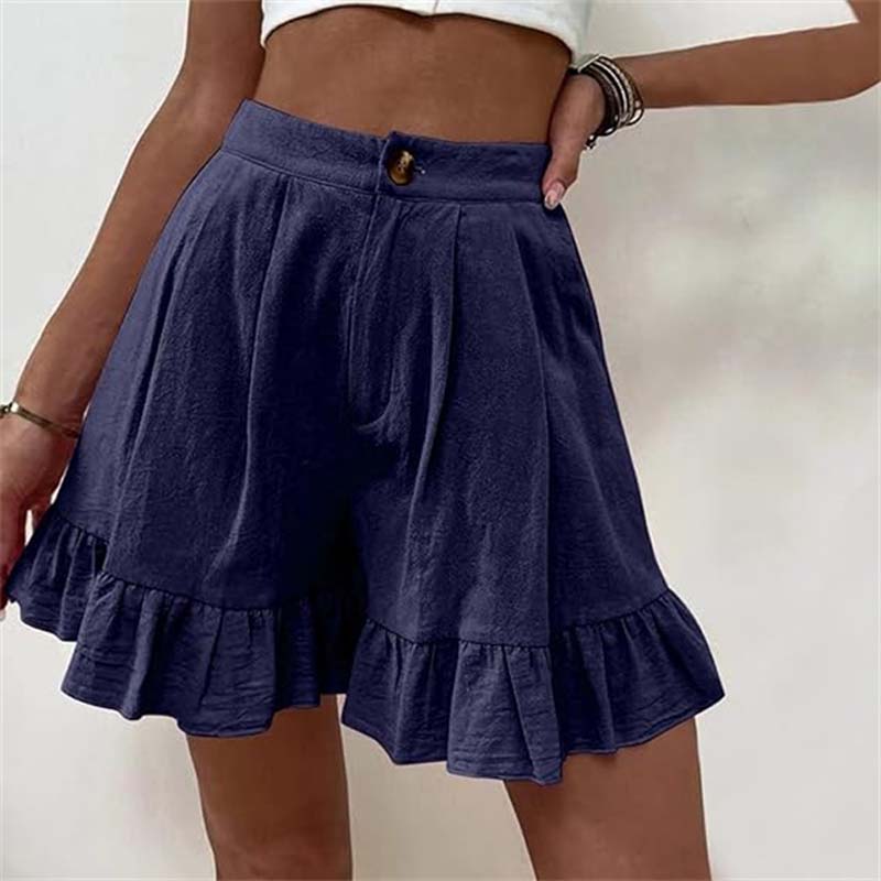 Heidi Einfarbige Shorts