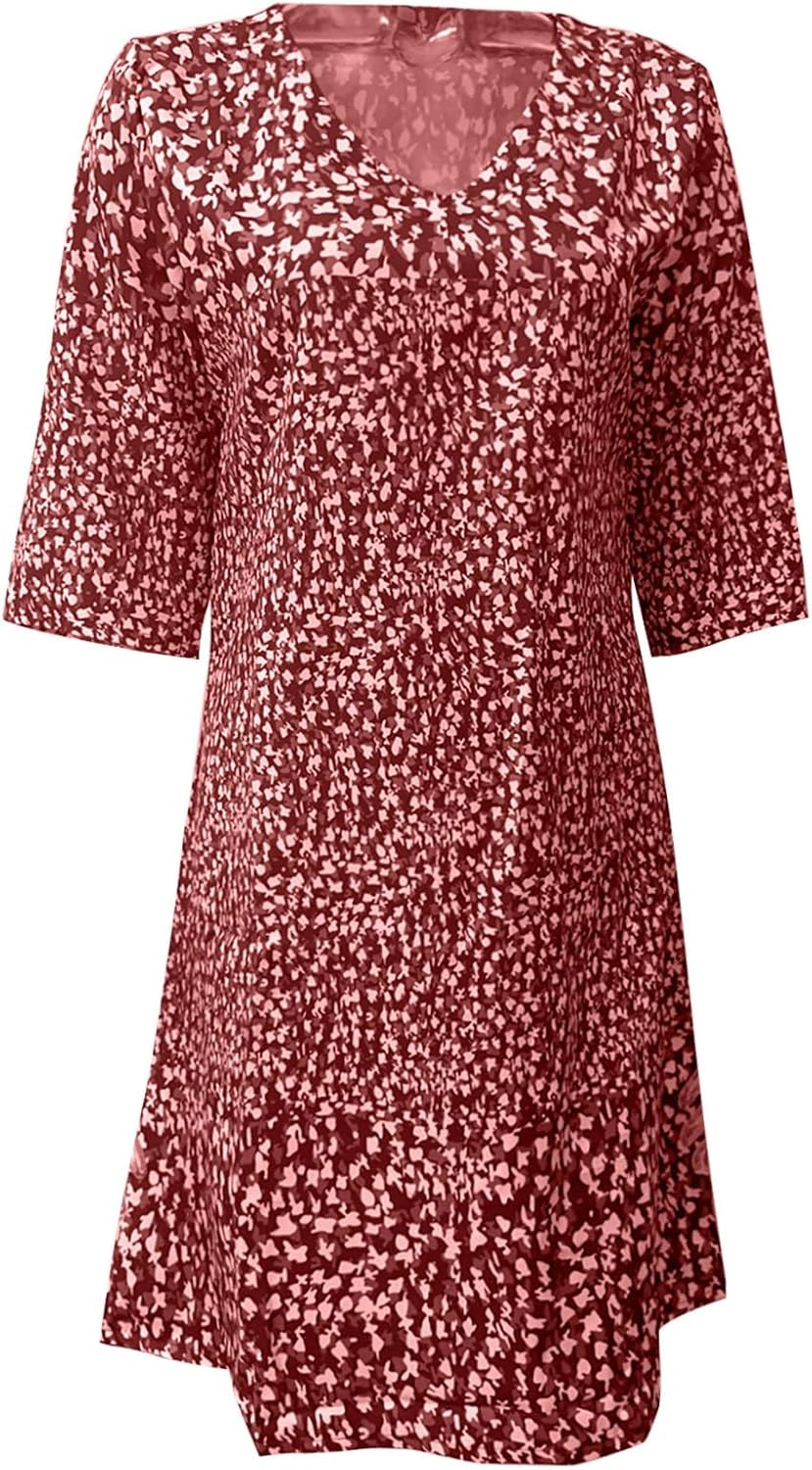 Elegante & Bequeme Damenkleid | Hochwertigen Stoffen | Vielseitiger Stil
