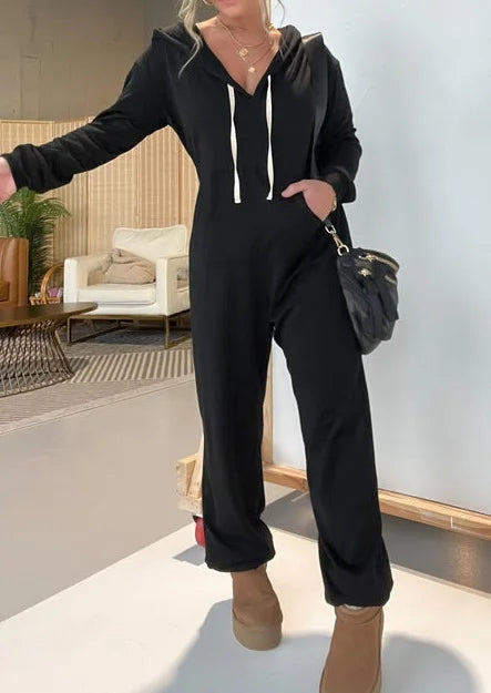 Elegante Jumpsuit aus französischem Terry