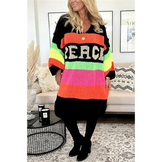 Regenbogen-Cardigan