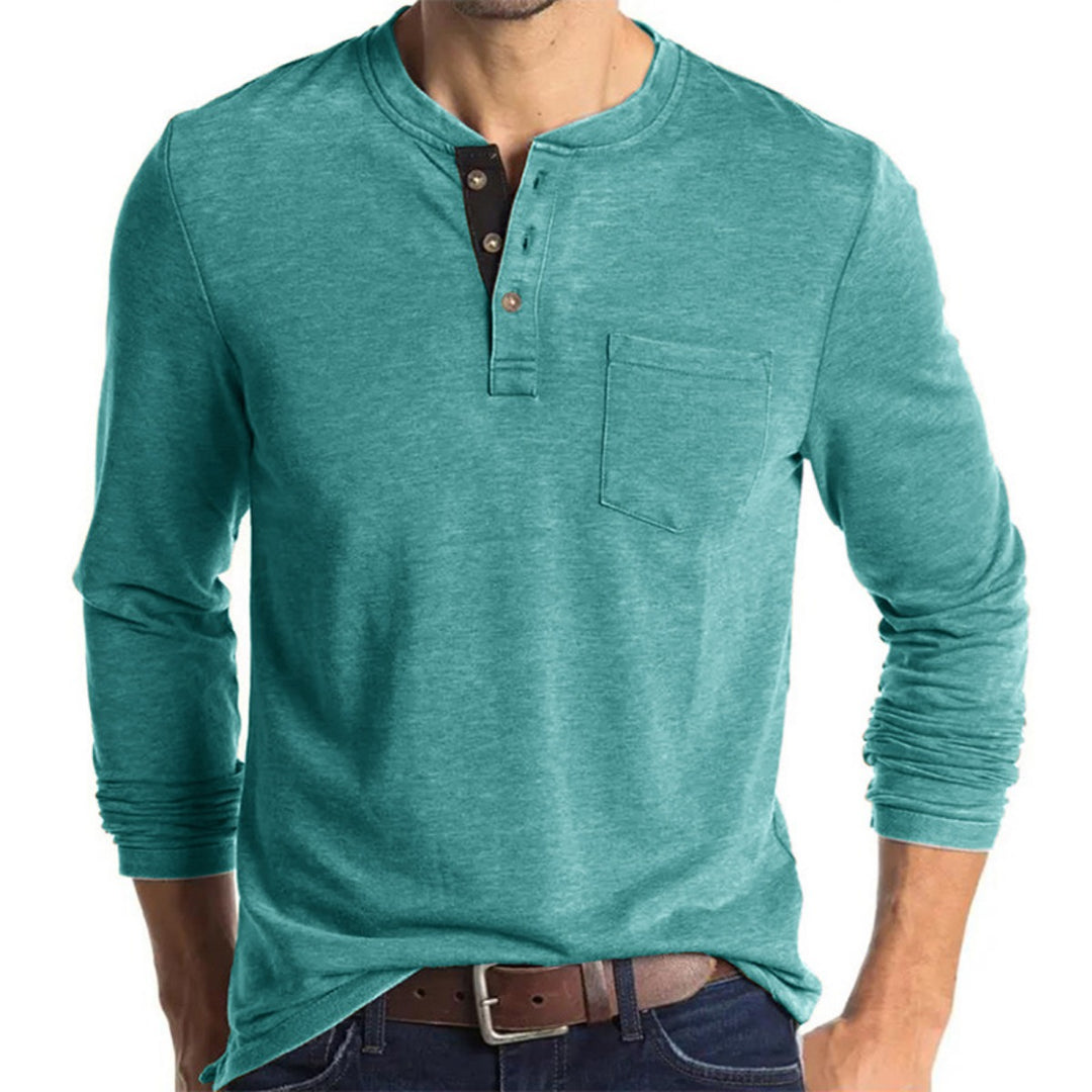 Heidi Mode | Henry-Kragen-T-Shirt