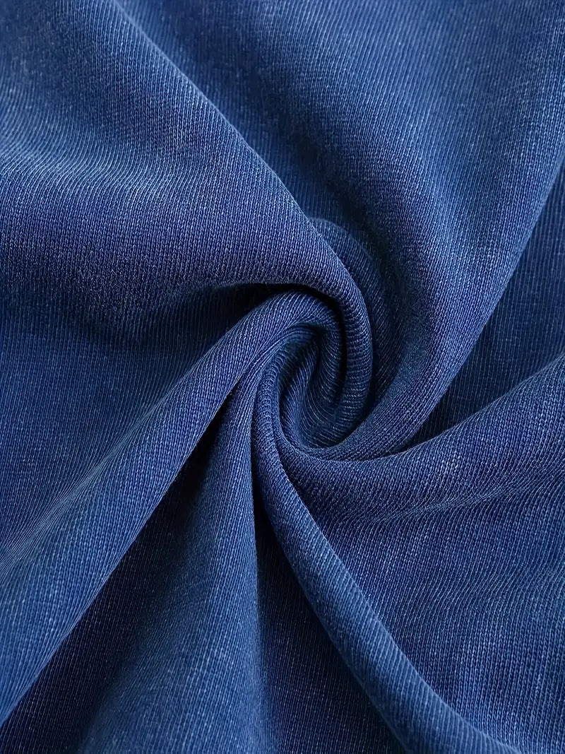 Heidi-Mode | Baumwoll-T-Shirt mit Rundhalsausschnitt