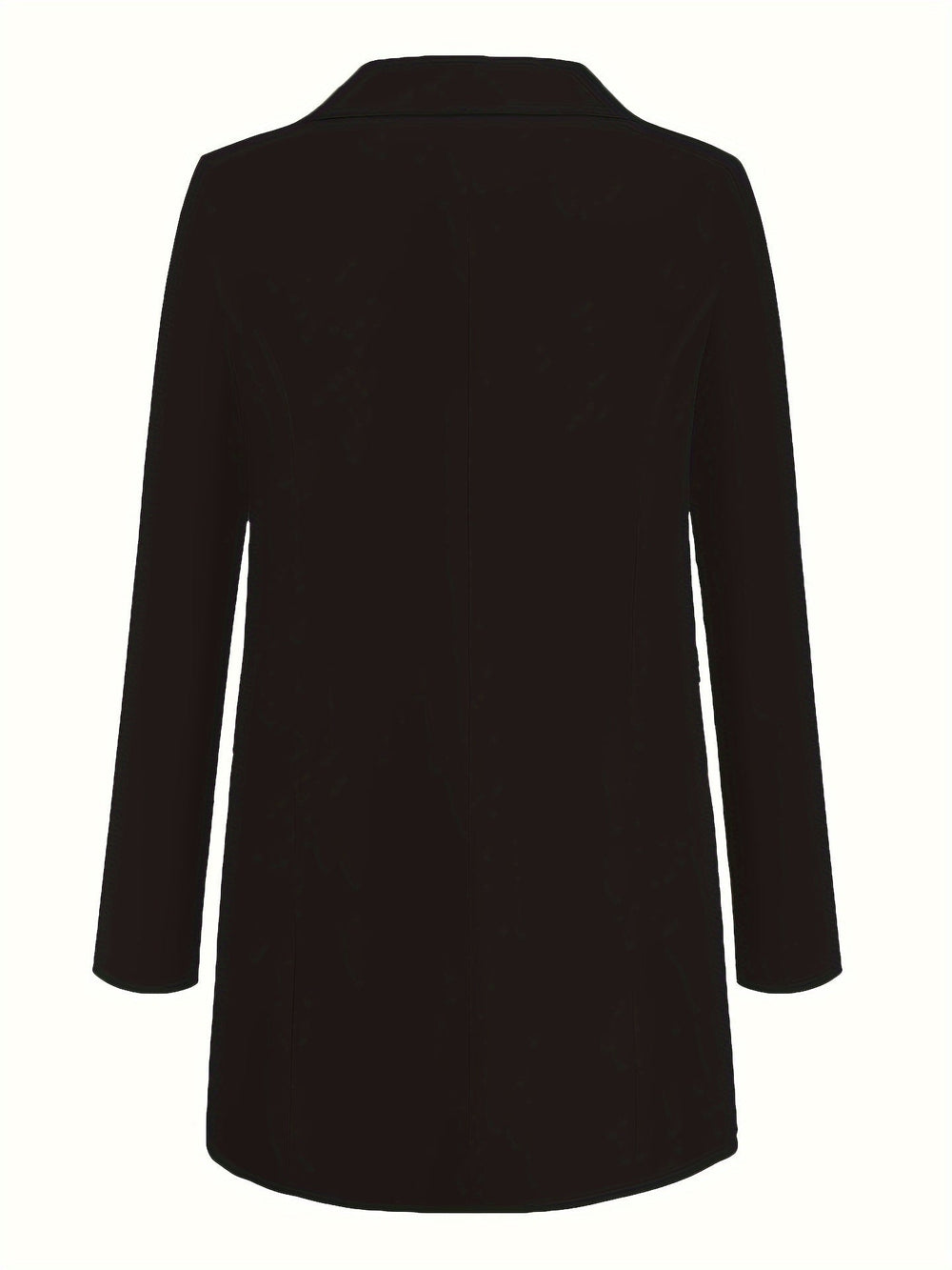 Heidi-Mode | Eleganter Business Longblazer mit Knopfleiste für Damen Chic & Ideal für Alle Jahreszeiten
