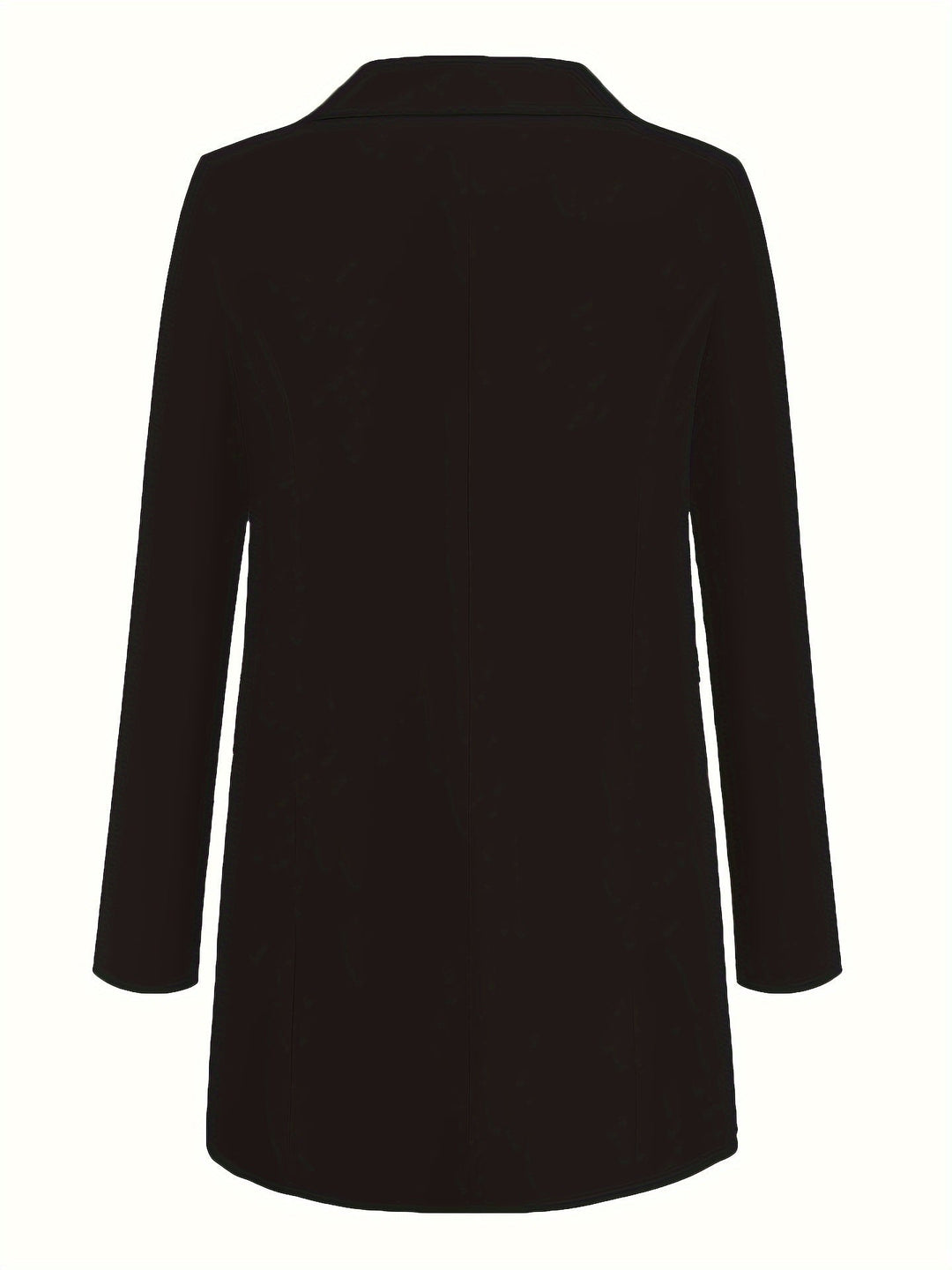 Heidi-Mode | Eleganter Business Longblazer mit Knopfleiste für Damen Chic & Ideal für Alle Jahreszeiten