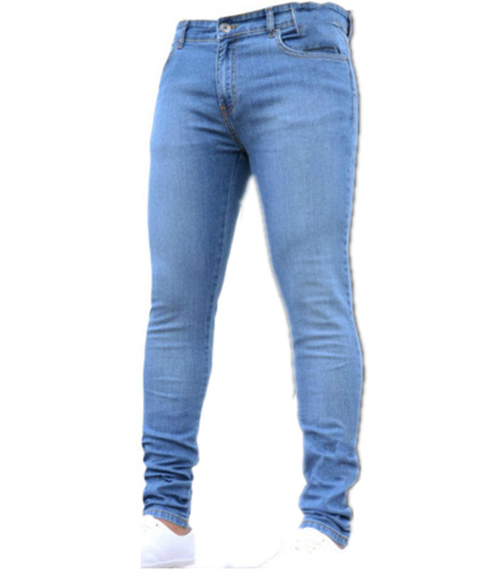 Herren Slim Fit Jeans mit stylischen Nahtdetails Heidi-Mode