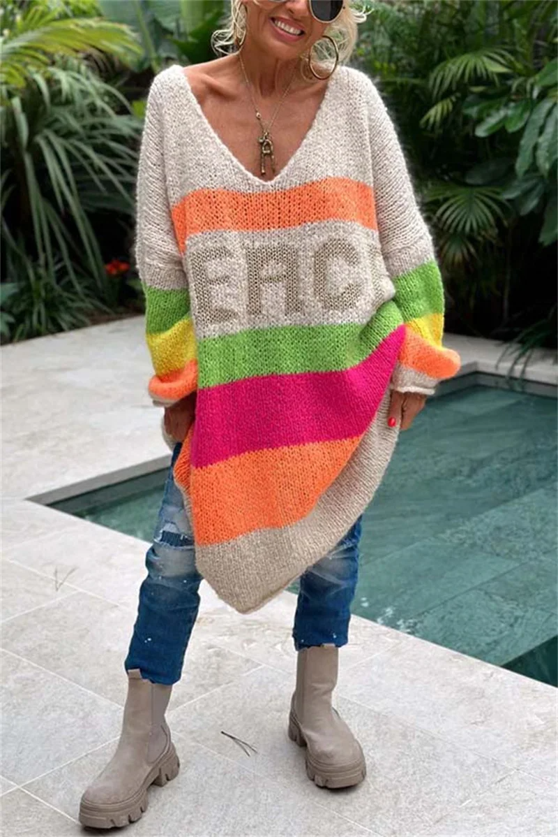 Regenbogen-Cardigan