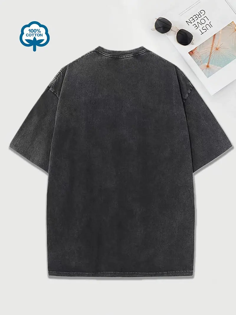 Heidi-Mode | Baumwoll-T-Shirt mit Rundhalsausschnitt