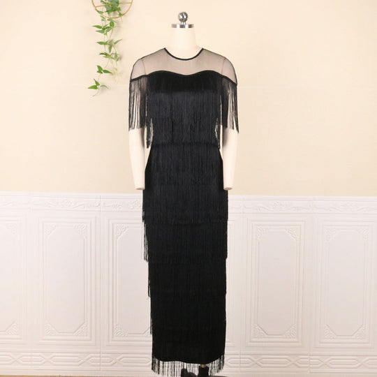 Heidi-Mode | Bankett Fransenkleid