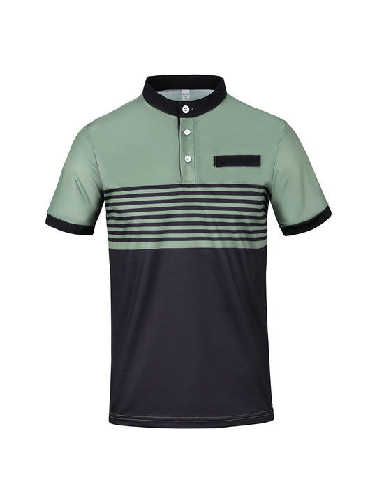 Heidi Mode | Gestreiftes Golf Henley Hemd
