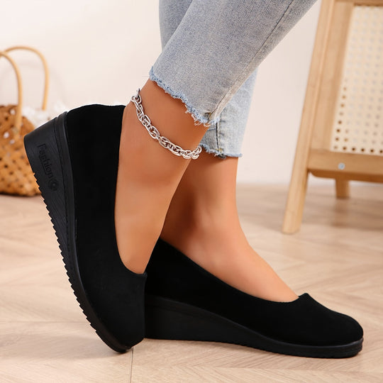 Heidi-Mode | Damen D'Orsay Pumps mit Hohen Absätzen