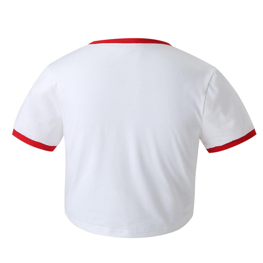 Heidi Mode | Slim Fit farblich passende kurze Ärmel