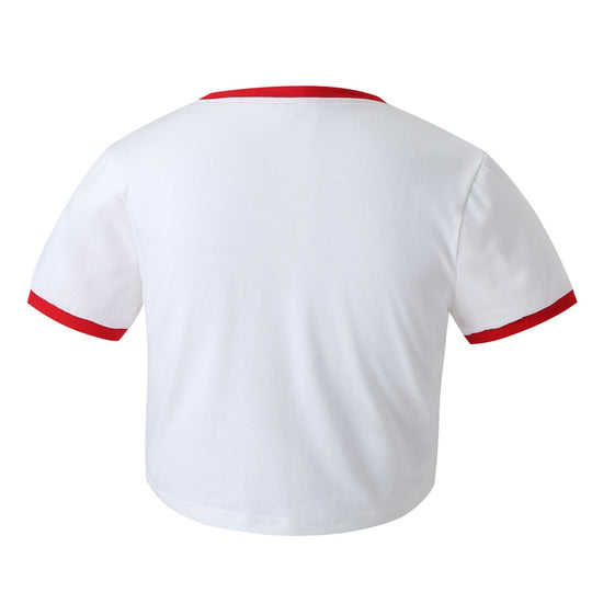 Heidi Mode | Slim Fit farblich passende kurze Ärmel