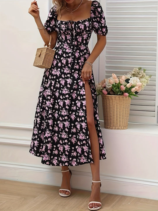 Heidi-Mode | Kleide Dich Blumenhutärmel Ein Elegantes Hotel für Frühling und Sommer