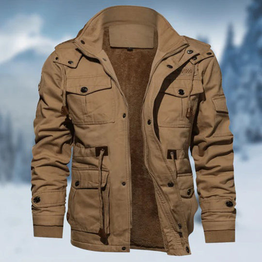 Heidi-Mode | Herren Winterjacke – Field Style mit mehreren Taschen